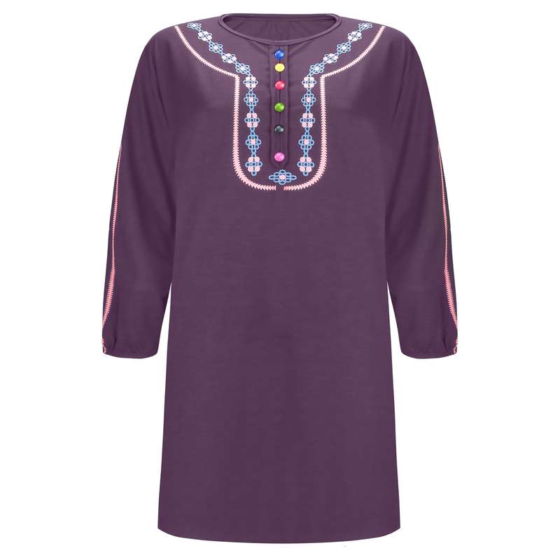 تونیک زنانه نُجَبا مدل قواره دار کد gk1525