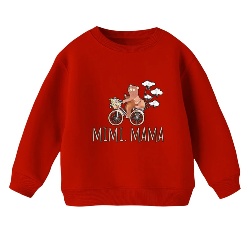 سویشرت بچگانه مدل خرس و دوچرخه 