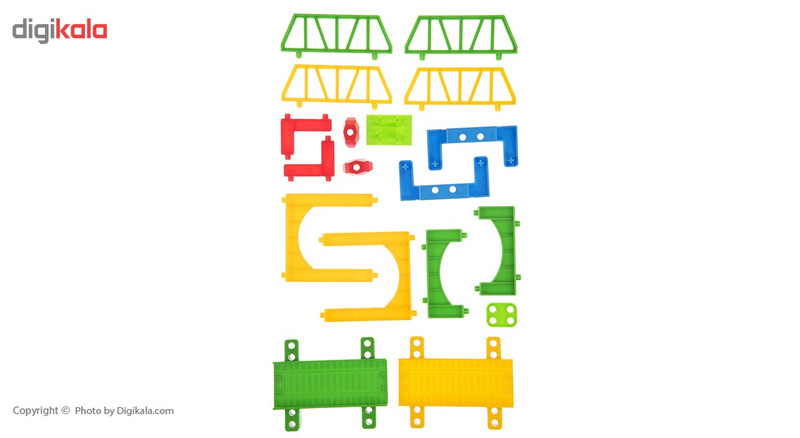 قطار اسباب بازی مدل Puzzle Fun Train 1607