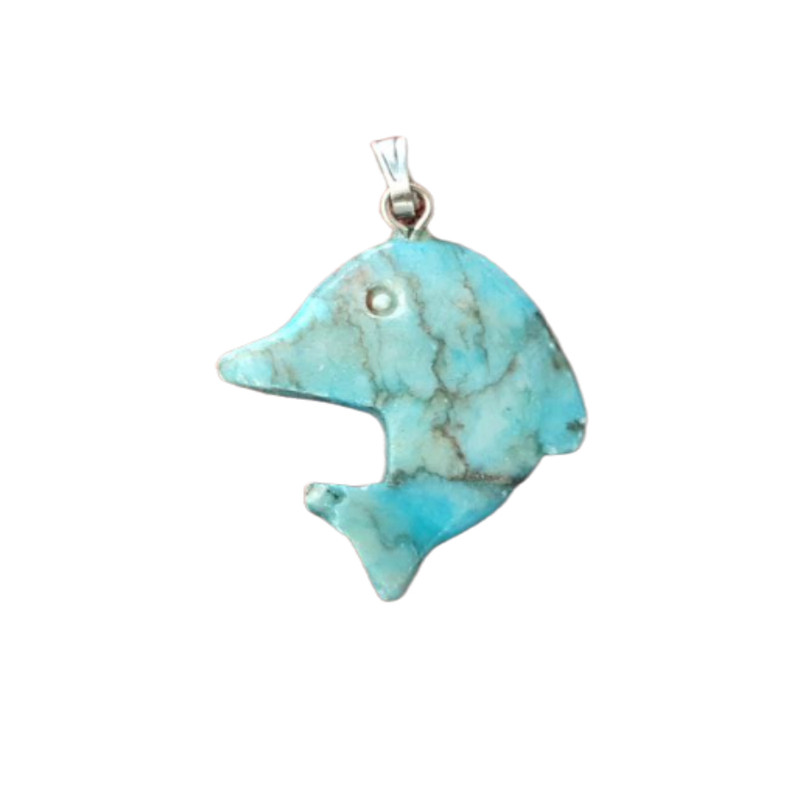 آویز گردنبند دخترانه مدل دلفین D12