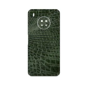 MAHOOT Green-Crocodile-Leather Cover Sticker for Huawei Y9a