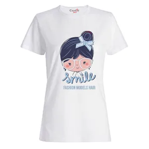 تی شرت آستین کوتاه زنانه زنانه کاندید اسپرت طرح چهره مدل 19