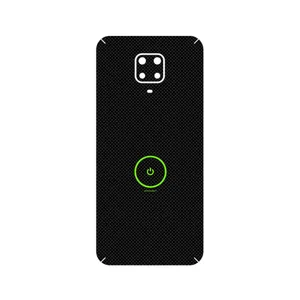 MAHOOT Minimal Power Button Cover Sticker for Xiaomi Redmi Note 9 Pro