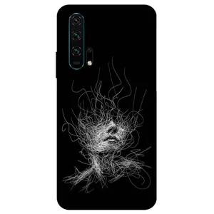 Megafone Face Sketch 7423 Cover For Honor 20 Pro