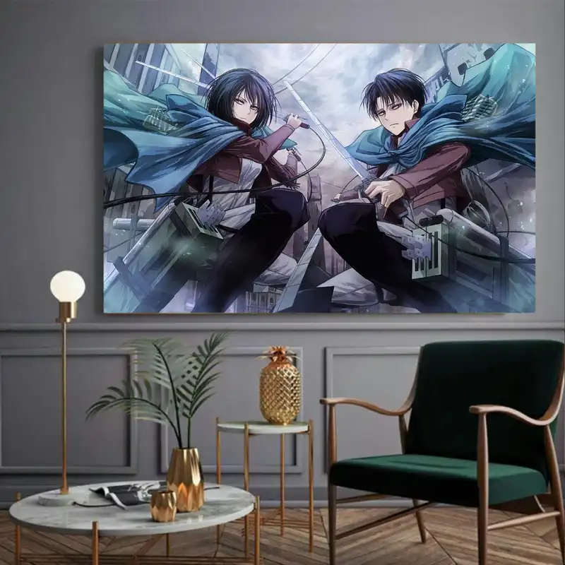 تابلو شاسی طرح انیمه اتک ان تایتان مدلKG179