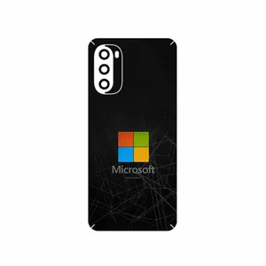 MAHOOT Microsoft_Logo Cover Sticker for Motorola Moto G52