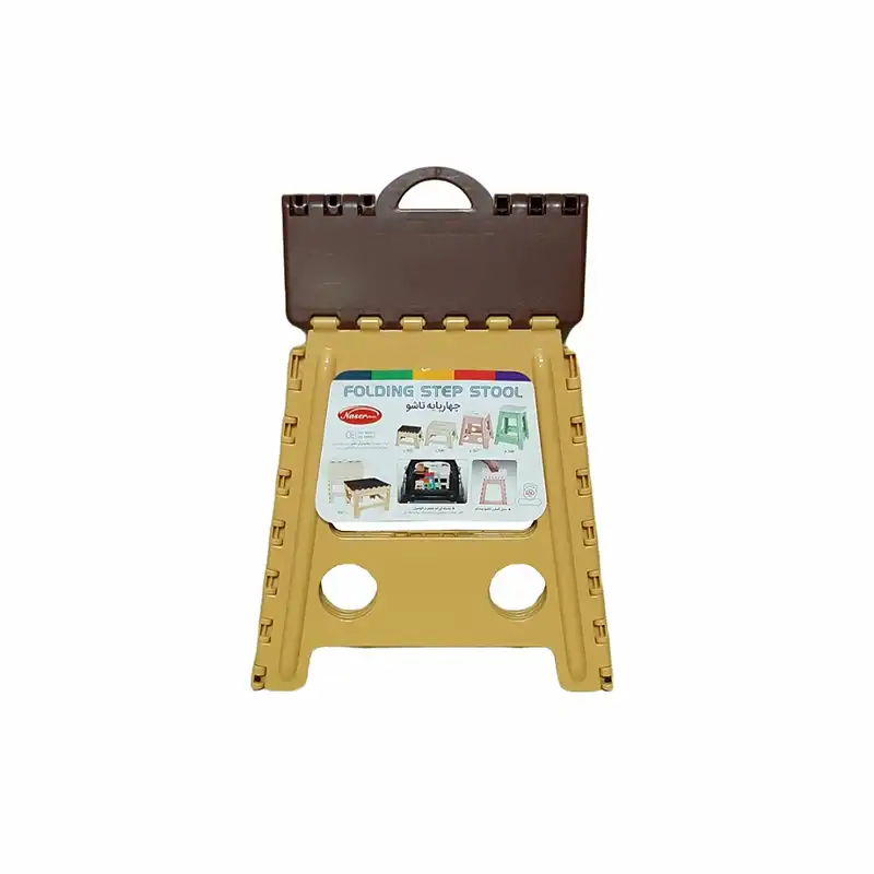 صندلی سفری ناصر پلاستیک مدل تاشو کد NP517