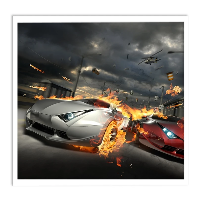 تابلو بکلیت طرح مسابقه ی ماشین سواری مدل W-S15742