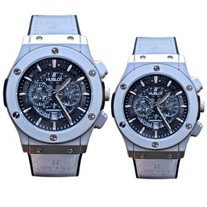 ست ساعت مچی عقربه ای زنانه و مردانه  مدل اسکلتون بیگ بنگ کد tt012