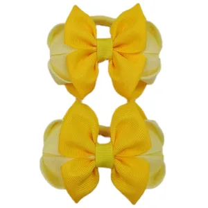 کش مو دخترانه مدل پاپیون بسته 2 عددی