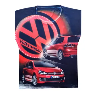 تاپ ورزشی پسرانه طرح ماشین کد VW01