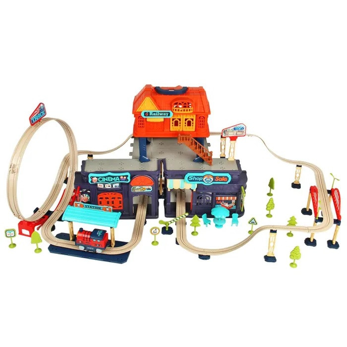 قطار بازی مدل ست راه آهن کد 89968