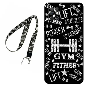 Megafone Gym 0010 Cover For Infinix Note 8 Mobile Neckband