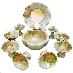 مجموعه ظروف هفت سین 11 پارچه مدل شقایق