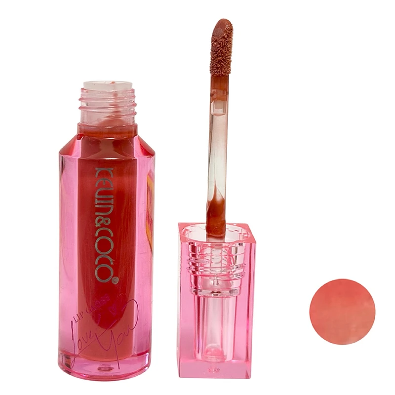 رژلب مایع براق کوین اند کوکو مدل کریستالی شماره 01