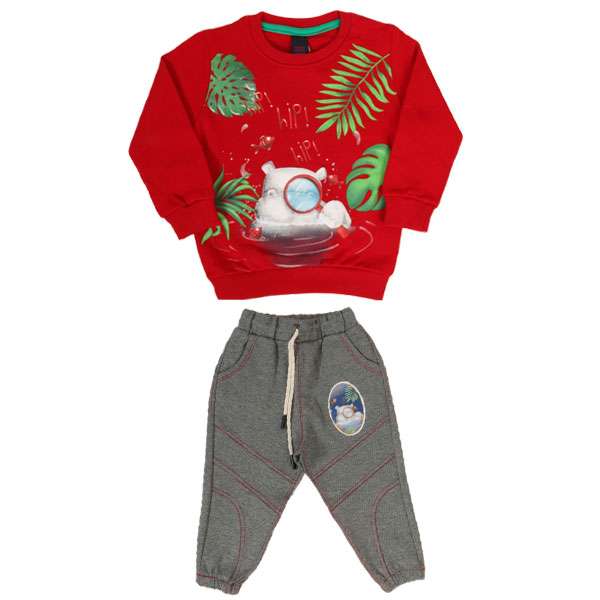 ست سویشرت و شلوار پسرانه مدل nb691