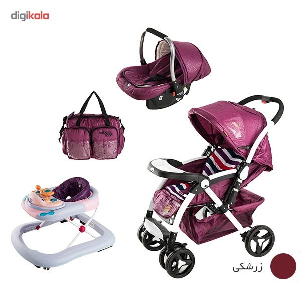 ست کالسکه و کریر بیبی لند مدل A-68