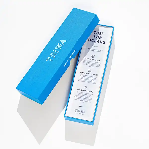 ساعت مچی عقربه ای تریوا مدل Ocean Plastic - Turquoise