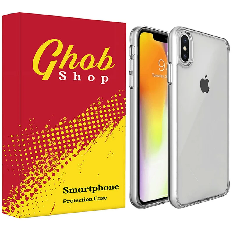 کاور قاب شاپ مدل ژله ای ساده مناسب برای گوشی موبایل اپل IPhone Xs Max