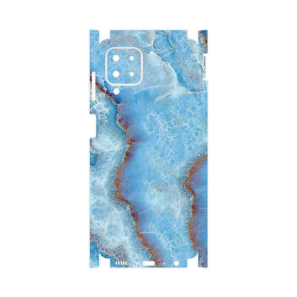برچسب پوششی ماهوت مدل Blue-Ocean-Marble-FullSkin مناسب برای گوشی موبایل سامسونگ Galaxy M22