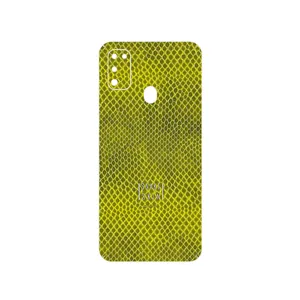 MAHOOT Yellow Snake Skin Cover Sticker for Samsung Galaxy M30s