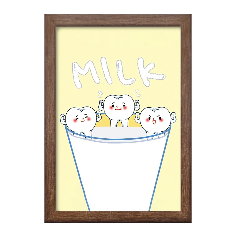 تابلو خندالو طرح دندان و دندانپزشکی کودکانه کد 27789