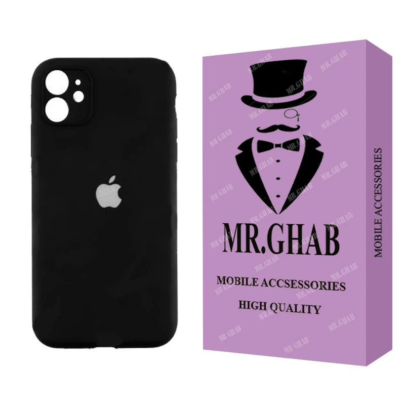 کاور مستر قاب مدل سیلیکونی مناسب برای گوشی موبایل اپل iPhone 12 mini