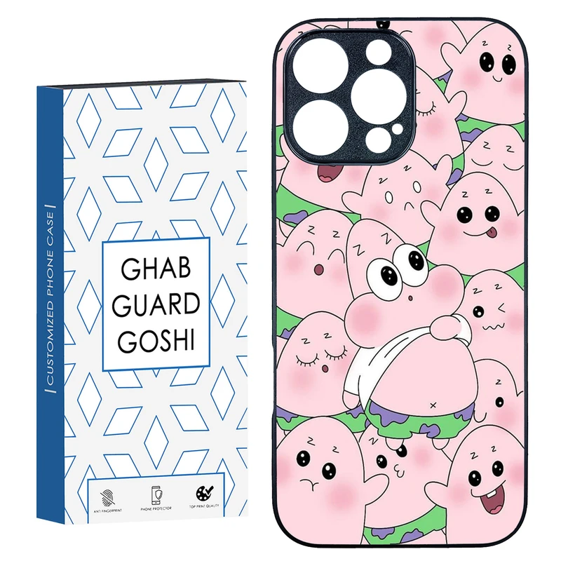کاور قاب گارد گوشی طرح پاتریک کد TPU-101 مناسب برای گوشی موبایل اپل Iphone 16 Pro Max