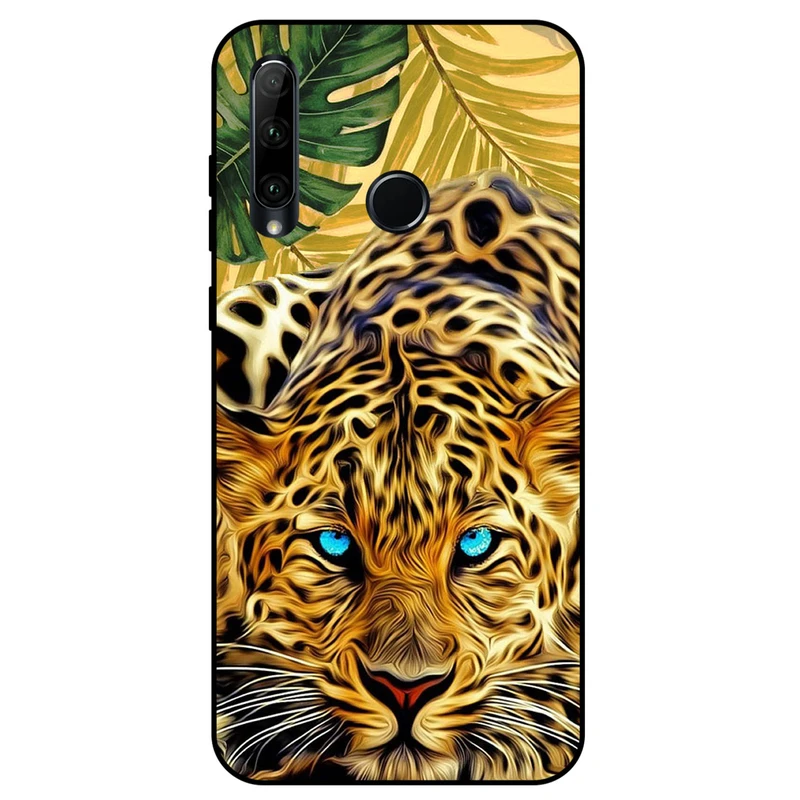 کاور مگافون طرح پلنگ مدل 7455 مناسب برای گوشی موبایل آنر 10i / Honor 20 Lite
