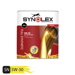 روغن موتور خودرو سینولکس مدل راش 5W-30 SN ظرفیت 5 لیتر