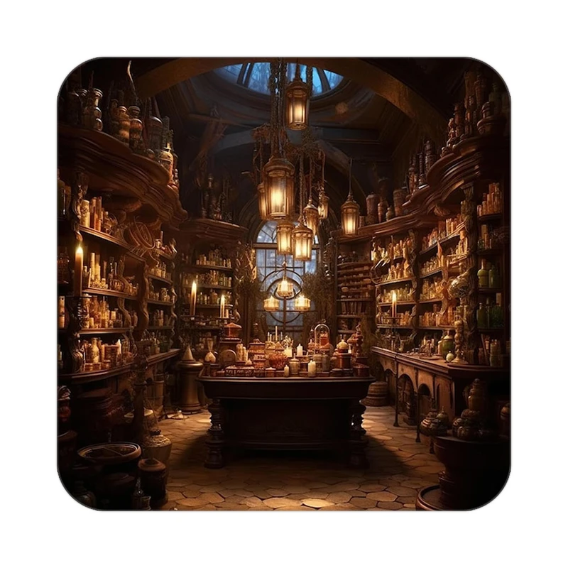 زیر لیوانی کاکتی طرح هری پاتر Harry Potter مدل mp44597