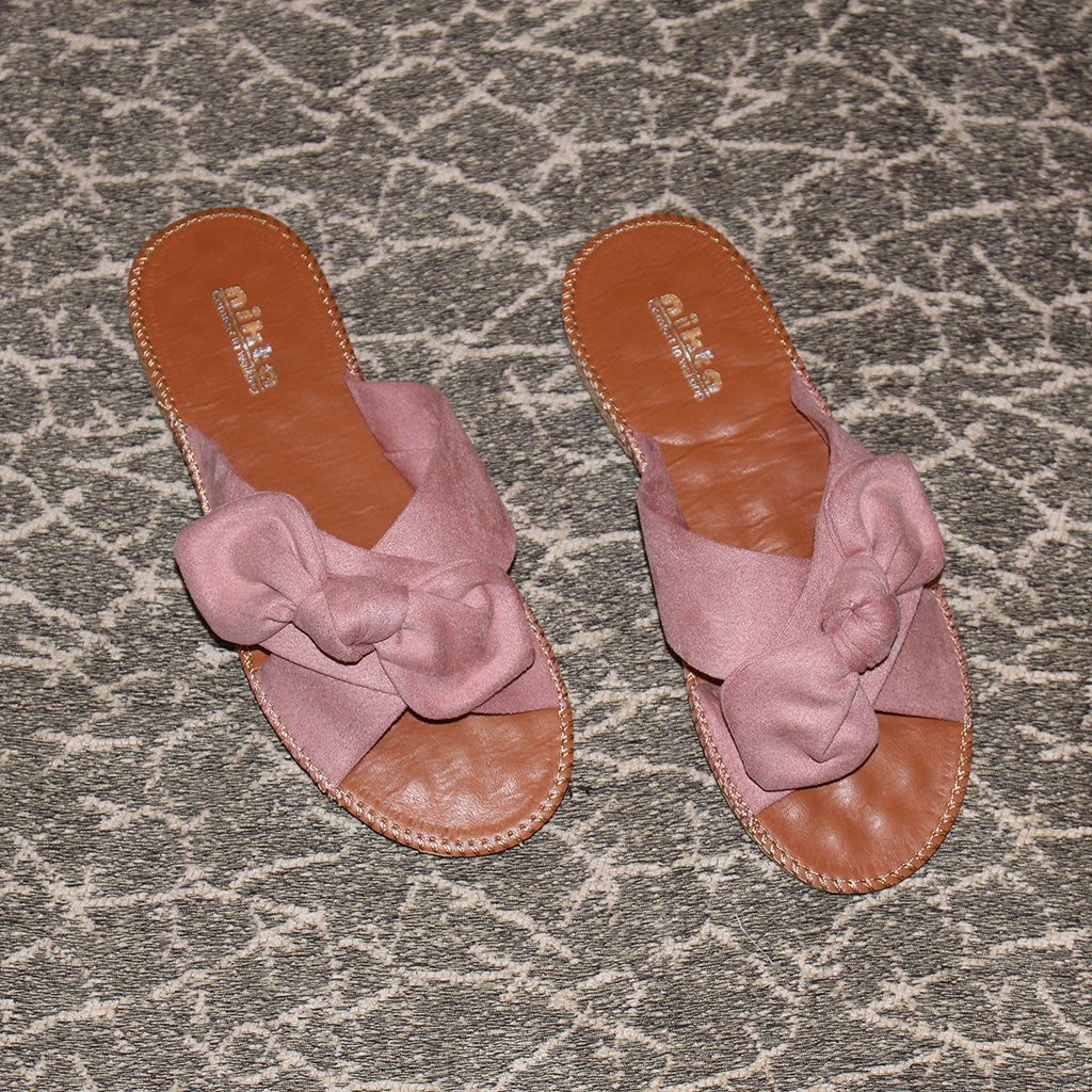 صندل زنانه نیکتا مدل پاپیون کد 708b -  - 17