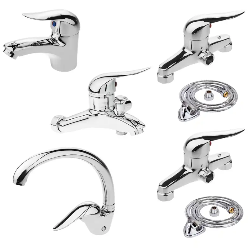 ست شیرآلات اندیکا مدل روژینا OC7 مجموعه 7 عددی