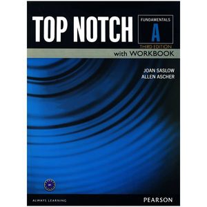 کتاب  top notch fundamentals a اثر JOAN SASLOW & ALLEN ASCHER انتشارات زبان مهر