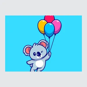 کارت پستال ماهتاب طرح کوالا کد 2366