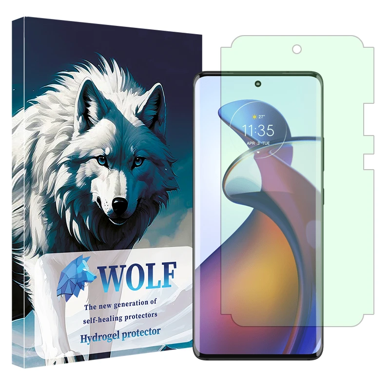 محافظ صفحه نمایش حفاظت از نور سبز ولف مدل Eye Care مناسب برای گوشی موبایل موتورولا Edge 40