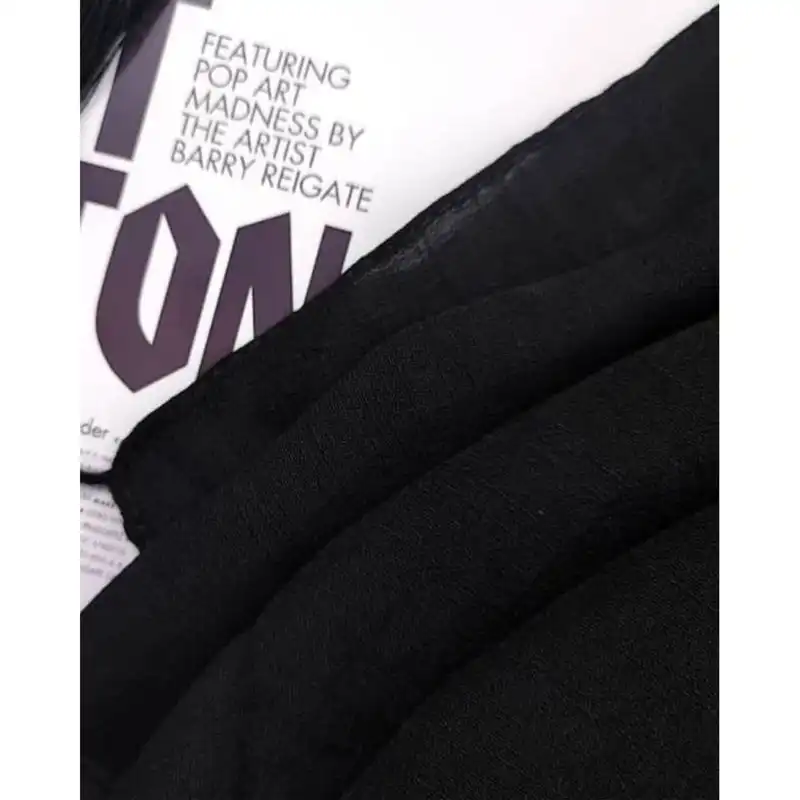 شال زنانه مدل نخی خنک ساده منگوله دار کد a-20855