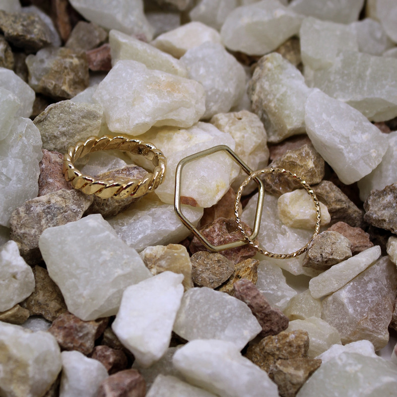 بند انگشتی زنانه کد RKH_995 مجموعه 3 عددی