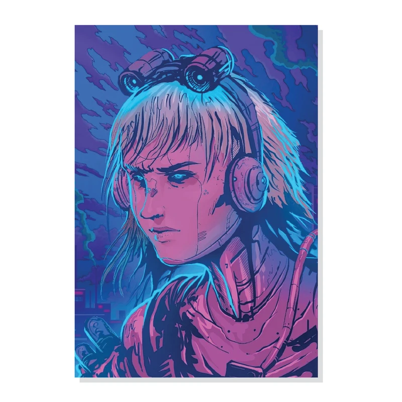 تابلو شاسی طرح Ghost in The Shell مدل M0043