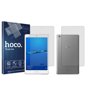 محافظ صفحه نمایش شفاف هوکو مدل HyGEL مناسب برای تبلت هوآوی MediaPad M3 Lite 8.0 به همراه محافظ پشت تبلت