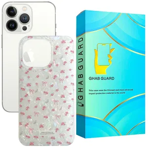 Ghab Guard MRBLS Cover for Apple iPhone 13 Pro