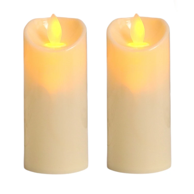 شمع ال ای دی مدل  شعله متحرک کد 11 مجموعه 2 عددی