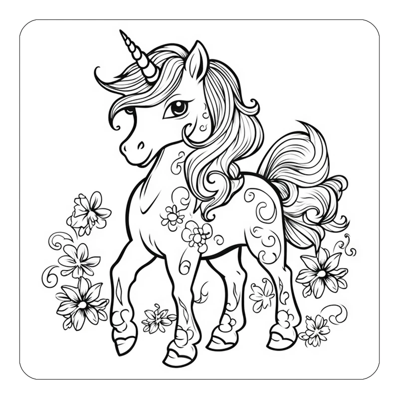 مگنت کاکتی طرح اسب تک شاخ و یونیکورن مدل mp31981