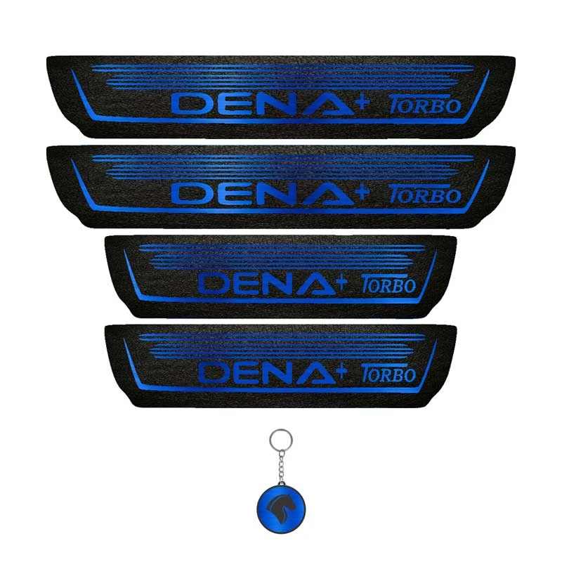 برچسب پارکابی خودرو لندمون کد LM156 MB مناسب برای دناپلاس مجموعه 4 عددی به همراه جاکلیدی