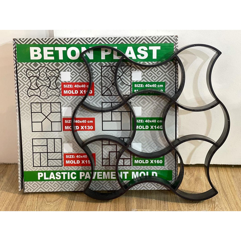 قالب سنگفرش بتن پلاست کد X110