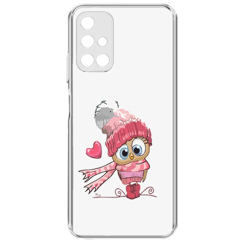 کاور طرح Owl مناسب برای گوشی موبایل سامسونگ  Galaxy A71