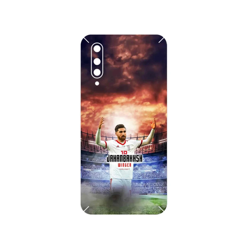 برچسب پوششی ماهوت مدل Alireza Jahanbakhsh مناسب برای گوشی موبایل شیائومی MI 9 Lite