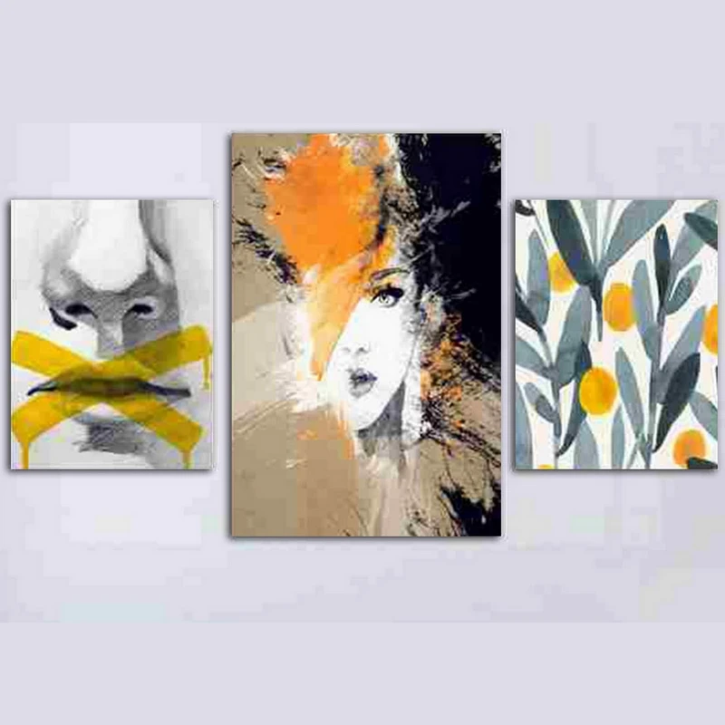 تابلو شاسی بکلیت طرح دکوراتیو نقاشی مدل SH-226 مجموعه 3 عددی