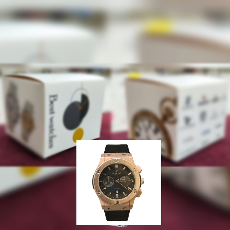 ساعت مچی عقربه‌ای مردانه  مدل تک موتوره تقویم دار