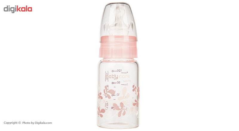 شیشه شیر بیبی کر مدل 178Flower ظرفیت 120 میلی لیتر